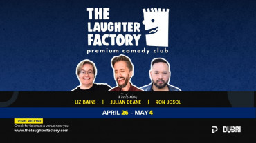 The Laughter Factory  Premium Comedy Club in Dubai and Abu Dhabi