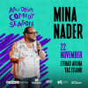 Spectacle de stand-up interactif de Mina Nader au festival de comédie d'Abou Dabi