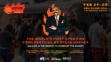 Open Fire Food Festival by Steve Harvey in Abu Dhabi