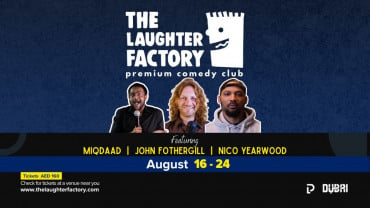 The Laughter Factory Premium Comedy Club in Dubai and Abu Dhabi