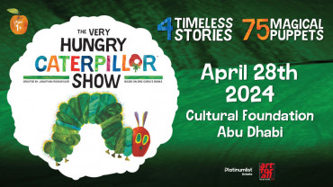 The Very Hungry Caterpillar at Cultural Foundation, Abu Dhabi