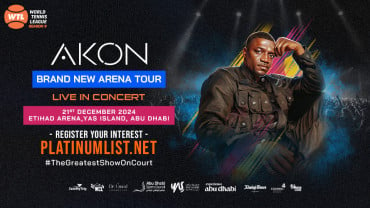 World Tennis League presents Akon Live! at Etihad Arena Abu Dhabi 2024